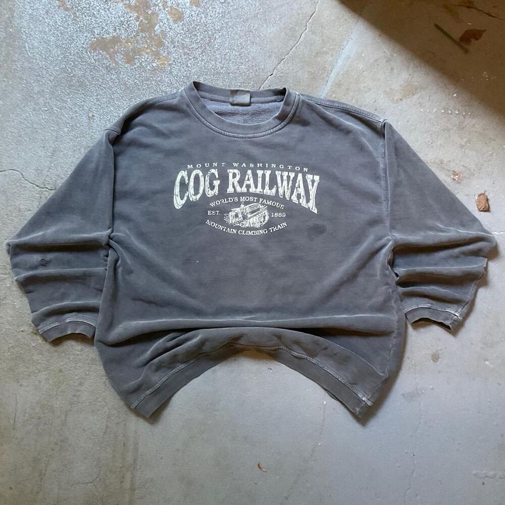 Vintage Faded Railway Crewneck.